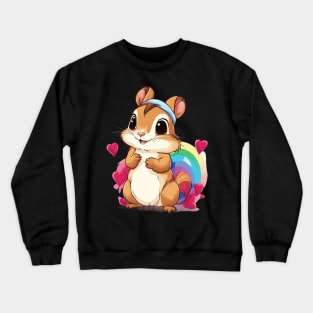 Love Squirrel Crewneck Sweatshirt